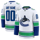 Vancouver Canucks Fanatics Away Premium Custom Jersey - NHL Jerseys