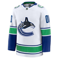 Vancouver Canucks Fanatics Away Premium Custom Jersey - NHL Jerseys
