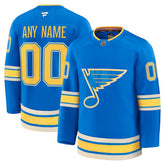 St. Louis Blues Fanatics Alternate Premium Custom Jersey - NHL Jerseys