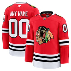 Chicago Blackhawks Fanatics Home Premium Custom Jersey - NHL Jerseys