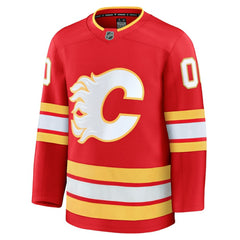 Calgary Flames Fanatics Home Premium Custom Jersey - NHL Jerseys