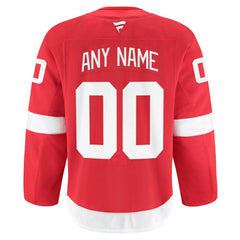 Detroit Red Wings Fanatics Home Authentic Pro Custom Jersey - NHL Jerseys