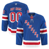 New York Rangers Fanatics Home Authentic Pro Custom Jersey - NHL Jerseys