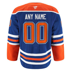 Edmonton Oilers Fanatics Home Authentic Pro Custom Jersey - NHL Jerseys