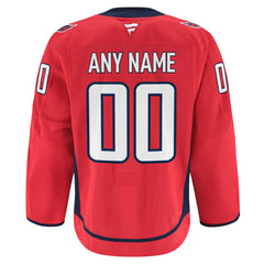 Washington Capitals Fanatics Home Authentic Pro Custom Jersey - NHL Jerseys