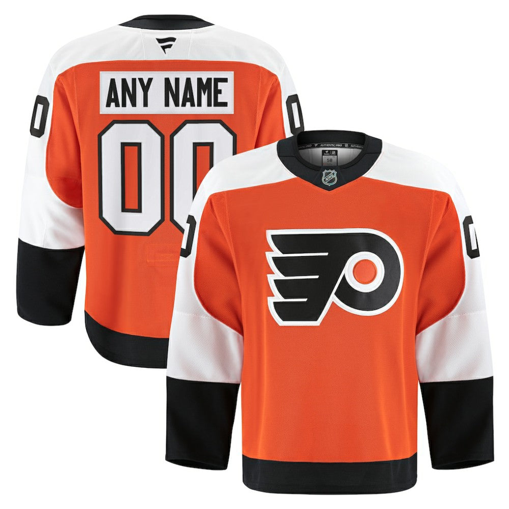 Philadelphia Flyers Fanatics Home Authentic Pro Custom Jersey - NHL Jerseys