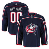 Columbus Blue Jackets Fanatics Home Authentic Pro Custom Jersey - NHL Jerseys