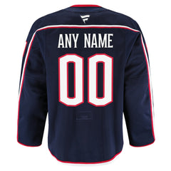Columbus Blue Jackets Fanatics Home Authentic Pro Custom Jersey - NHL Jerseys