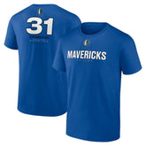 Klay Thompson Dallas Mavericks Behind The Back Name & Number T-Shirt - Blue for sale | NBA