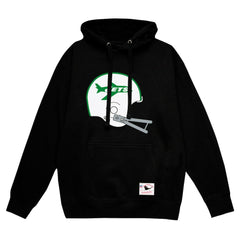 New York Jets Helmet Logo Vintage Pullover Hoodie | NFL Online