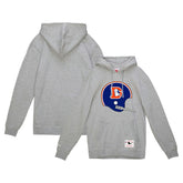 Denver Broncos Helmet Logo Vintage Pullover Hoodie | NFL US