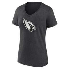 Arizona Cardinals Women's Personalized Name & Number Monochrome V-Neck Long Sleeve T-Shirt | NFL Online