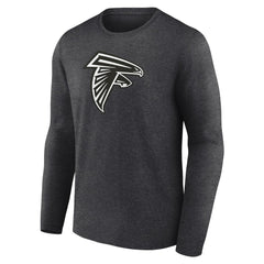 Atlanta Falcons Personalized Name & Number Monochrome Long Sleeve T-Shirt | NFL Near me
