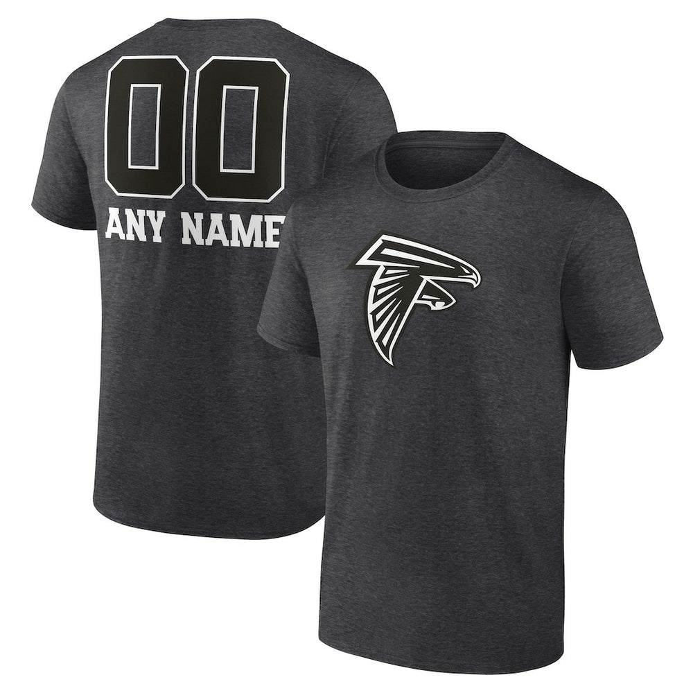 Atlanta Falcons Personalized Name & Number Monochrome T-Shirt | NFL Online