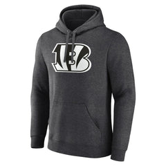Cincinnati Bengals Personalized Name & Number Monochrome Pullover Hoodie | NFL Outlet