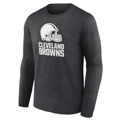 Cleveland Browns Personalized Name & Number Monochrome Long Sleeve T-Shirt | NFL New