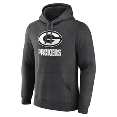 Green Bay Packers Personalized Name & Number Monochrome Pullover Hoodie | NFL Sale