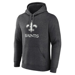 New Orleans Saints Personalized Name & Number Monochrome Pullover Hoodie | NFL Online