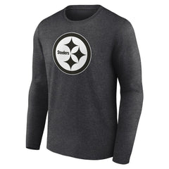Pittsburgh Steelers Personalized Name & Number Monochrome Long Sleeve T-Shirt | NFL Near me