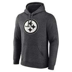 Pittsburgh Steelers Personalized Name & Number Monochrome Pullover Hoodie | NFL On sale