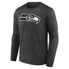 Seattle Seahawks Personalized Name & Number Monochrome Long Sleeve T-Shirt | NFL Online