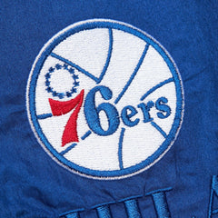 Royal Philadelphia 76ers Unisex Hardwood Classics Team OG 3.0 Anorak Half-Zip Windbreaker Jacket | NBA
