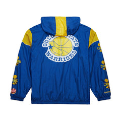Royal Golden State Warriors Unisex Hardwood Classics Team OG 3.0 Anorak Half-Zip Windbreaker Jacket sale | NBA