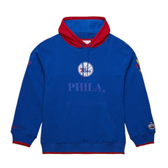 Royal Philadelphia 76ers Hardwood Classics Team OG 3.0 Pullover Hoodie | NBA