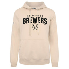 Milwaukee Brewers Levelwear Podium Team Arch Pullover Hoodie - MLB Hoodies