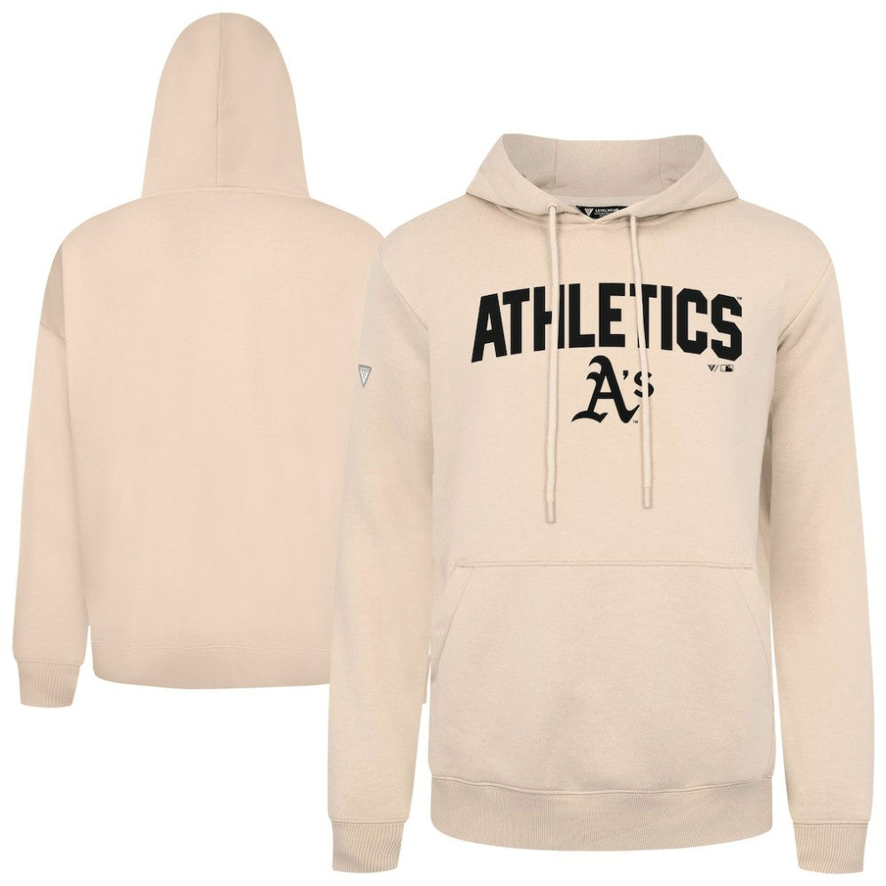 Athletics Levelwear Podium Team Arch Pullover Hoodie - MLB Hoodies