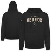 Boston Red Sox Levelwear Podium Team Arch Pullover Hoodie - MLB Hoodies