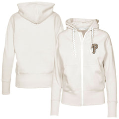 Philadelphia Phillies Levelwear Women's Gardinia Full-Zip Hoodie - MLB Hoodies