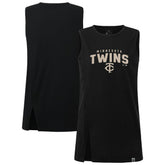 Minnesota Twins Levelwear Women's Influx Team Arch Tank Top - MLB Tanks