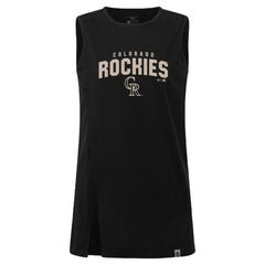 Colorado Rockies Levelwear Women's Influx Team Arch Tank Top - MLB Tanks