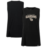 Cleveland Guardians Levelwear Women's Influx Team Arch Tank Top - MLB Tanks