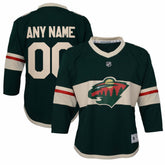Minnesota Wild Youth Replica Custom Jersey - NHL Jerseys
