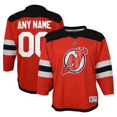 New Jersey Devils Youth Replica Custom Jersey - NHL Jerseys