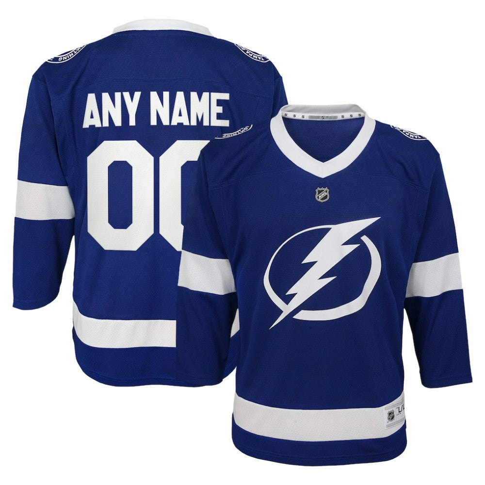 Tampa Bay Lightning Youth Replica Custom Jersey - NHL Jerseys