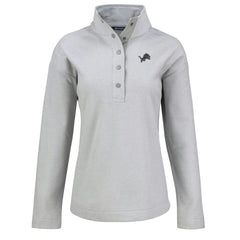 Detroit Lions Cutter & Buck Women's Hunts Point Eco Half-Snap Sweatshirt | NFL Hot
