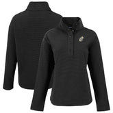 New Orleans Saints Cutter & Buck Women's Hunts Point Eco Half-Snap Sweatshirt | NFL New