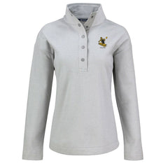 Pittsburgh Steelers Cutter & Buck Women's Hunts Point Eco Half-Snap Sweatshirt | NFL Outlet