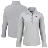 Washington Commanders Cutter & Buck Women's Hunts Point Eco Half-Snap Sweatshirt | NFL Hot