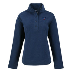 Washington Commanders Cutter & Buck Women's Hunts Point Eco Half-Snap Sweatshirt | NFL US