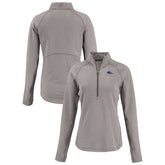 Denver Broncos Cutter & Buck Women's Americana Peshastin Eco Fleece Recycled Tri-Blend Raglan Half-Zip Jacket | NFL US