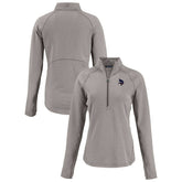 Minnesota Vikings Cutter & Buck Women's Americana Peshastin Eco Fleece Recycled Tri-Blend Raglan Half-Zip Jacket | NFL On sale