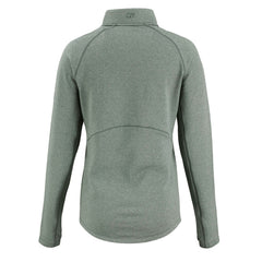 Green Bay Packers Cutter & Buck Women's Peshastin Eco Fleece Recycled Tri-Blend Raglan Half-Zip Jacket | NFL Discount
