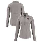 Washington Commanders Cutter & Buck Women's Peshastin Eco Fleece Recycled Tri-Blend Raglan Half-Zip Jacket | NFL Hot