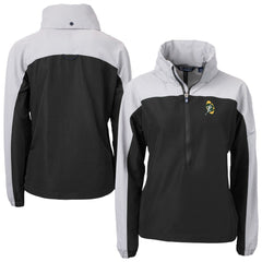 Green Bay Packers Cutter & Buck Women's Charter Eco Recycled Half-Zip Hooded Anorak Jacket | NFL US