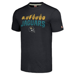 Jacksonville Jaguars Homage Unisex The NFL ASL Collection by Love Sign American Sign Language T-Shirt | NFL Online