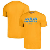 Los Angeles Chargers Homage Unisex The NFL ASL Collection by Love Sign American Sign Language T-Shirt | NFL Sale